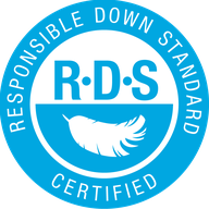 RDS-Zeichen: responsible down standard certified